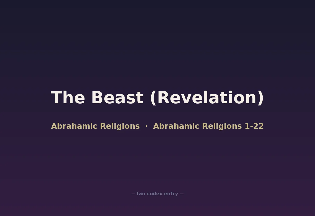 The Beast (Revelation)